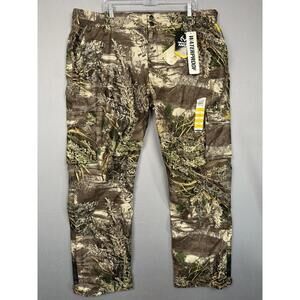 Realtree Max-1 Scent Control Camo Hunting Pants Mens 2XL Wind Waterproof NWT